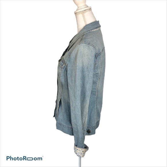 Nine West Vintage Collection Jean Jacket Medium - Picture 2 of 7